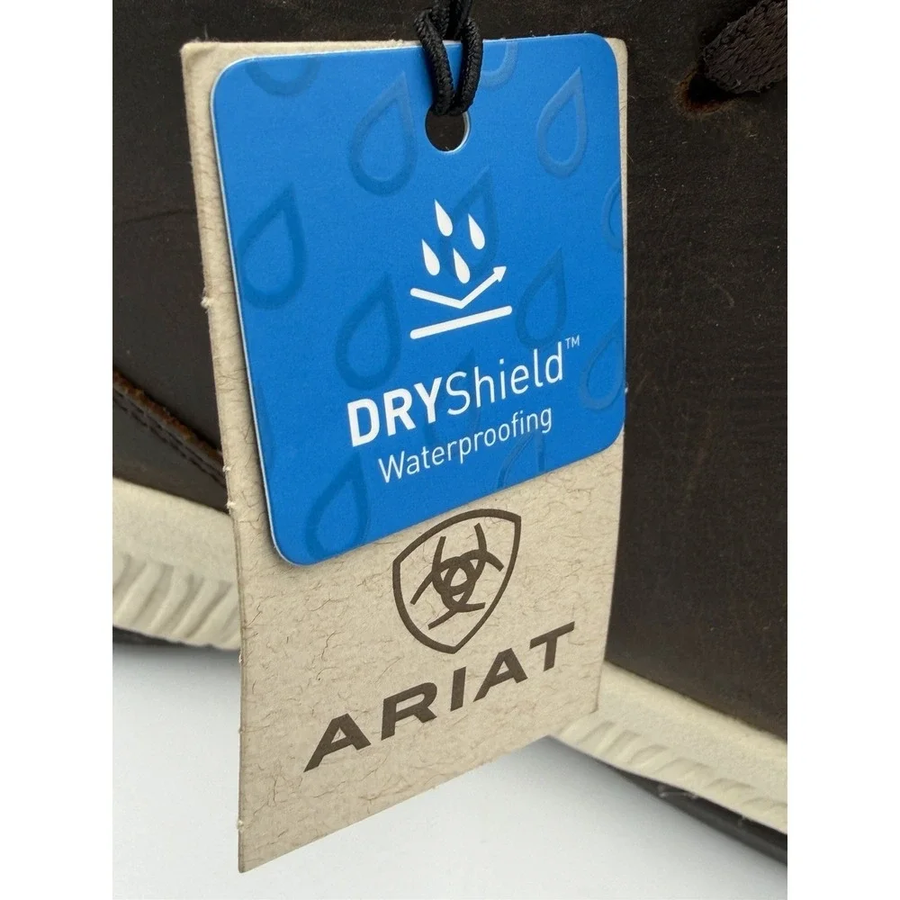 Ariat Spitfire All Terrain H2O Men's Dark Coffee Size 11.5 Work Waterproof Wide